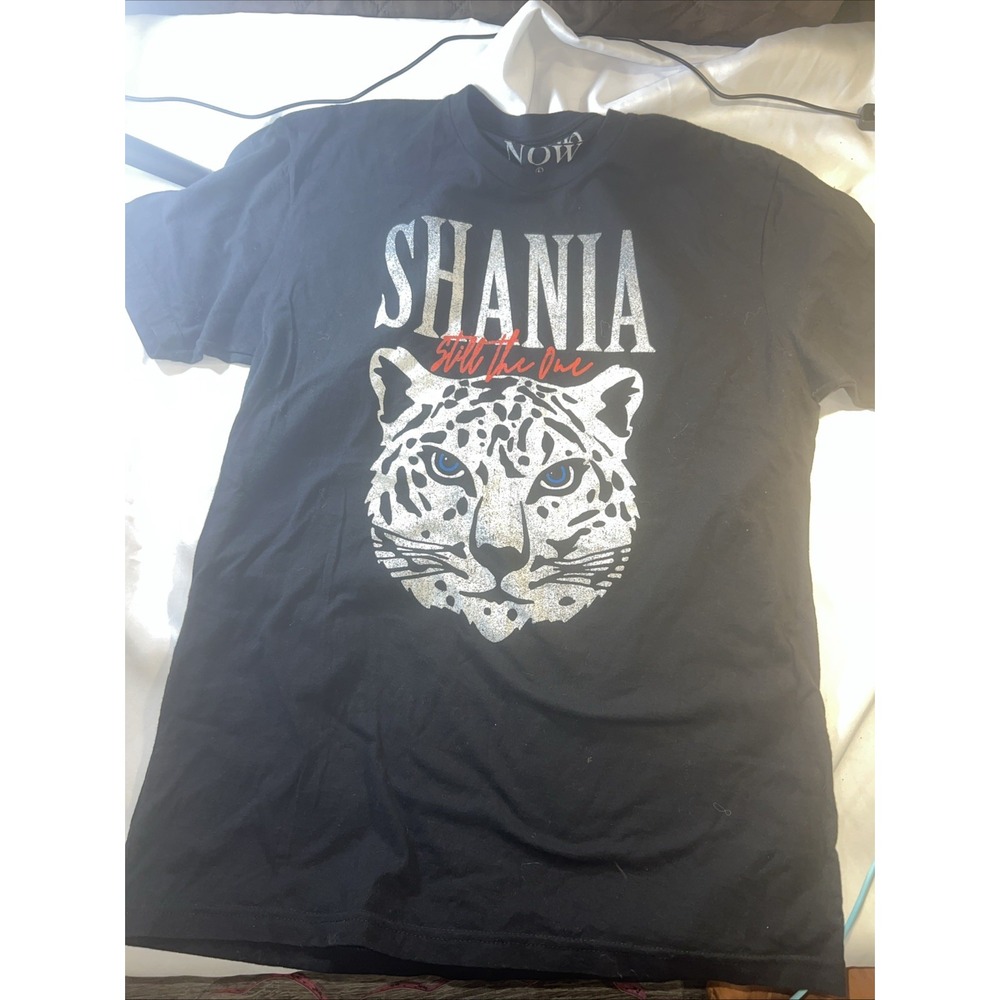 Shania Twain Shirt LargeStill The One Womens‎ Black Tiger Band County Music 230